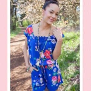 MATILDA JANE FLORAL ROMPER